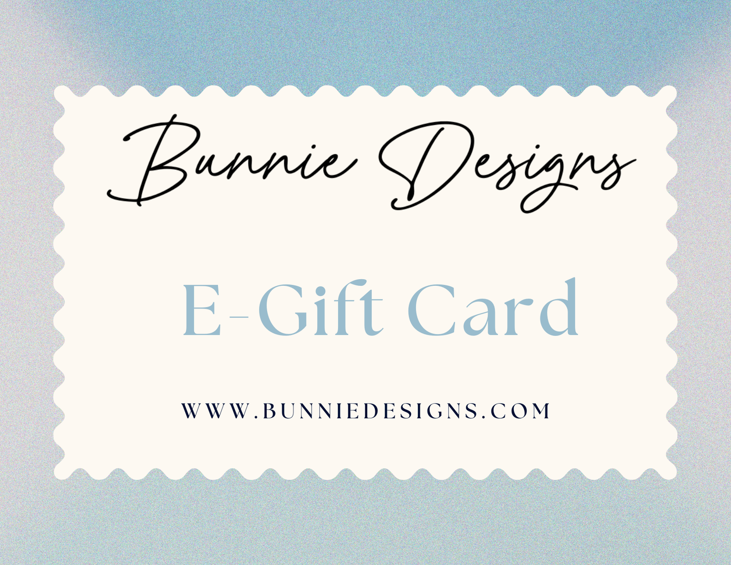 Bunnie Designs E-Gift Card