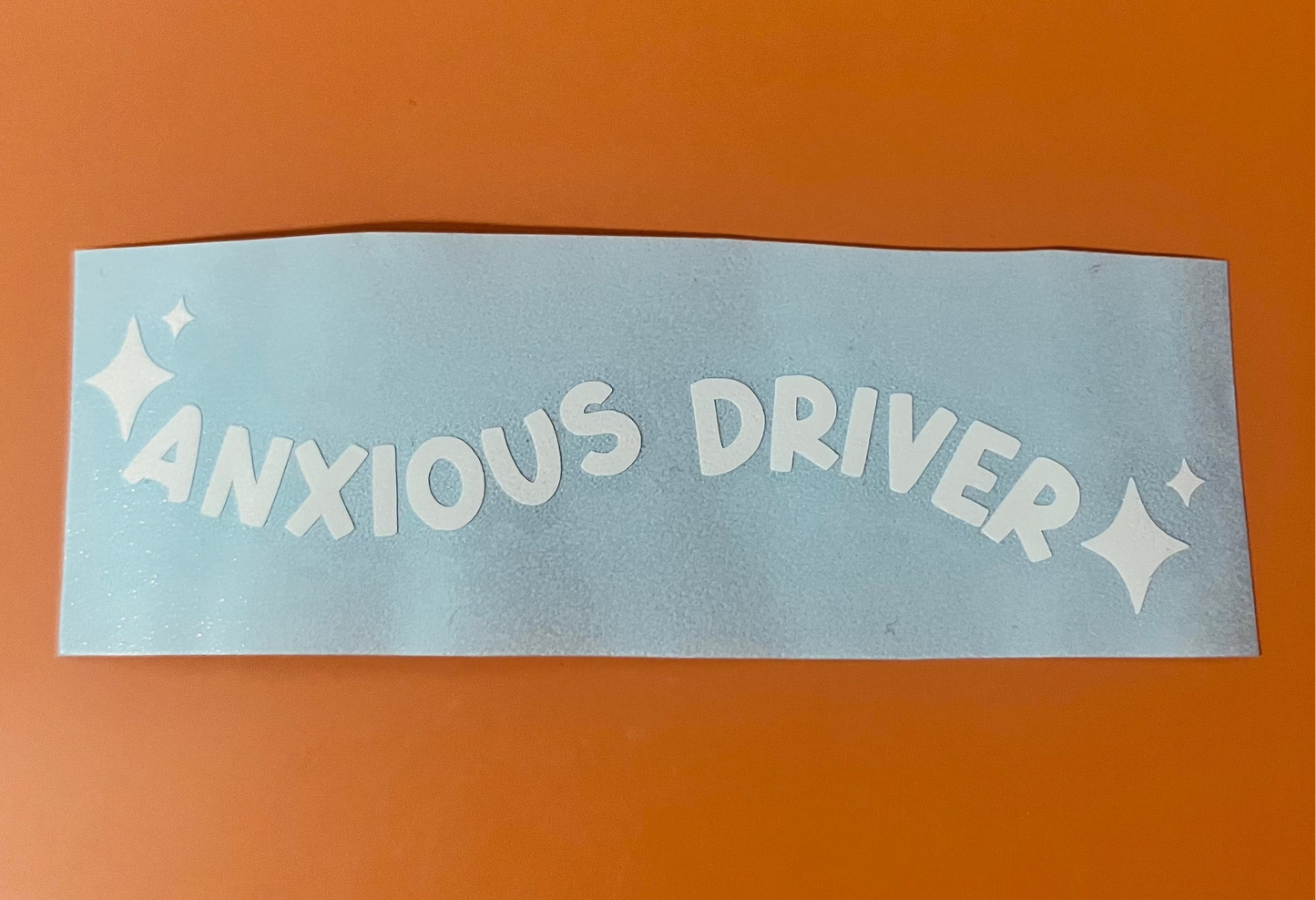 Anxious Driver Decal