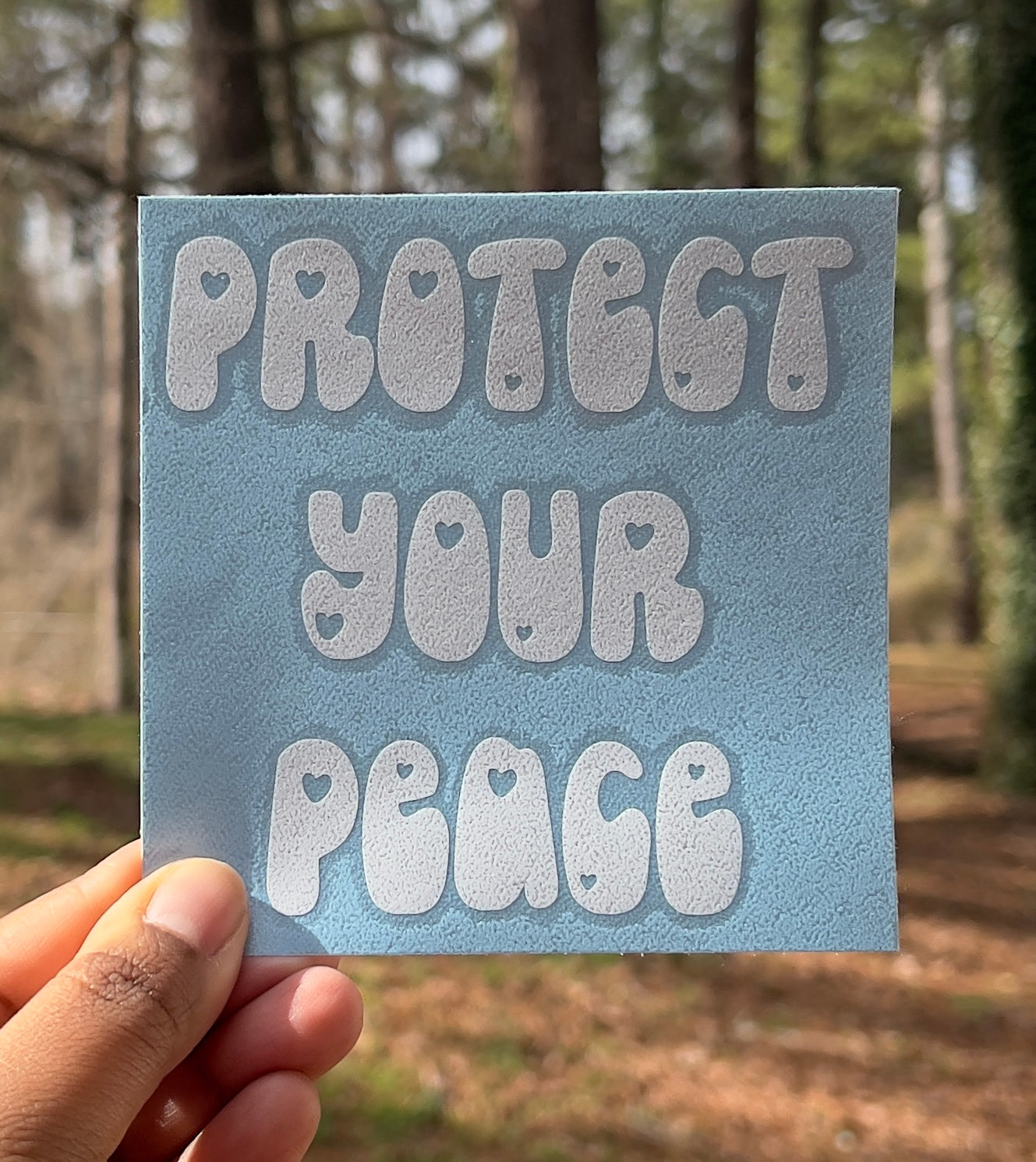 Protect Your Peace Decal