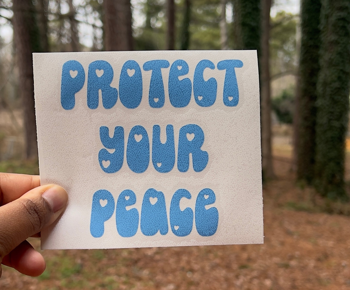 Protect Your Peace Decal