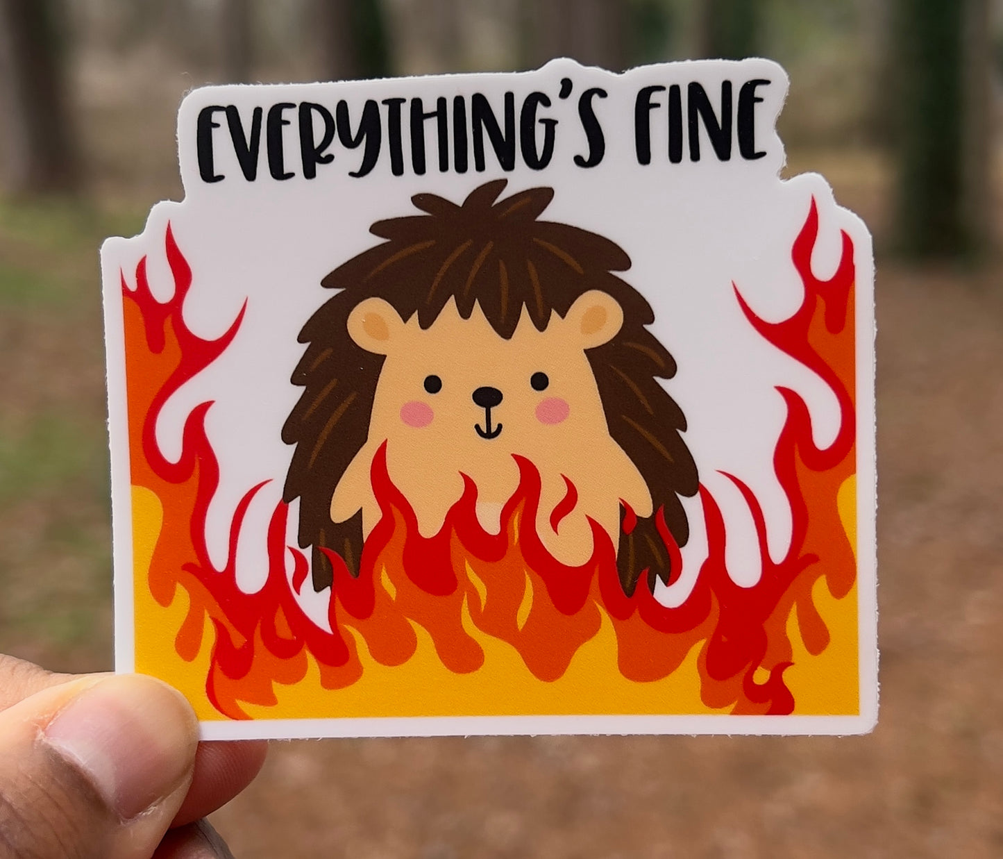 Everything's Fine Sticker