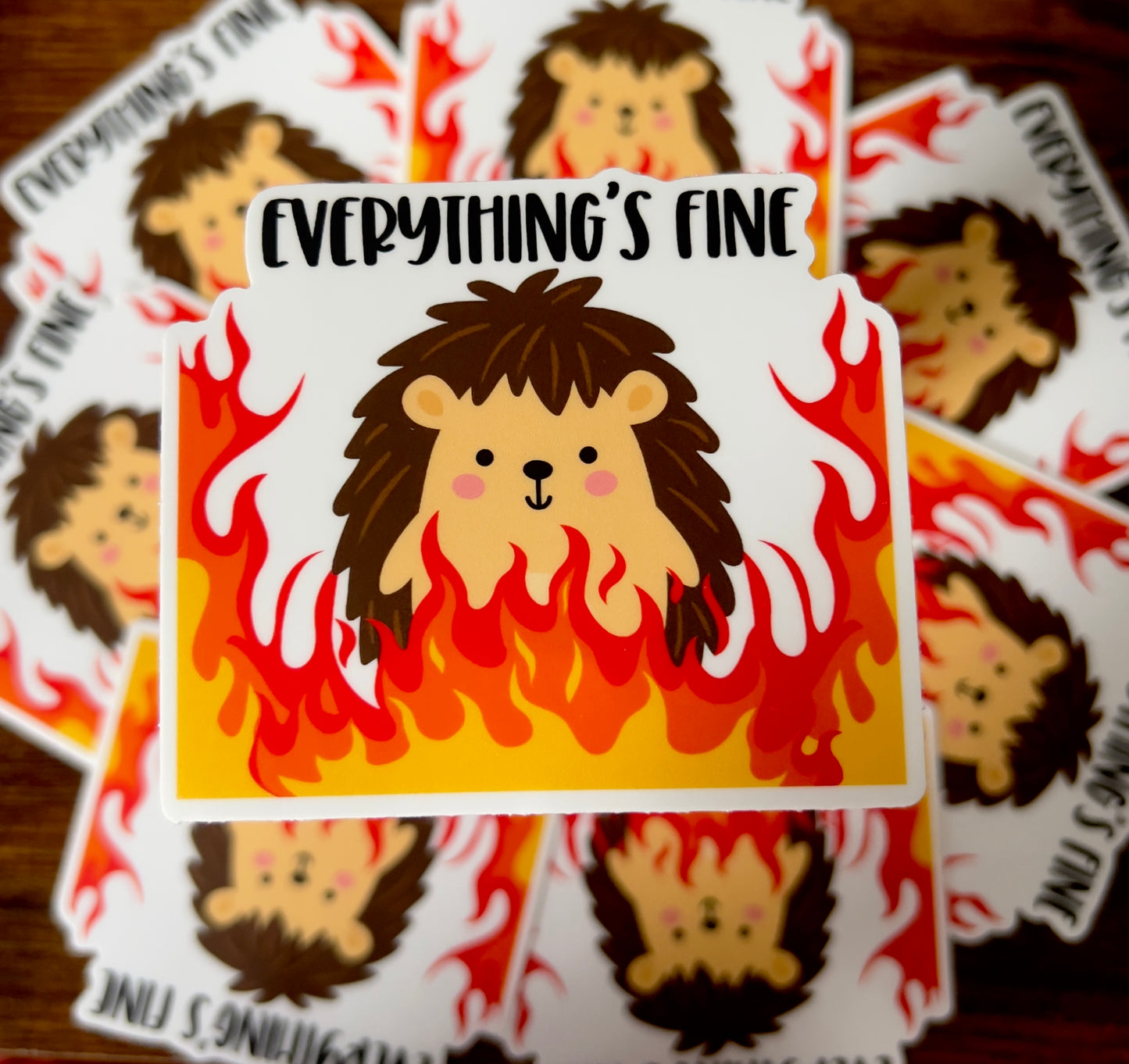 Everything's Fine Sticker