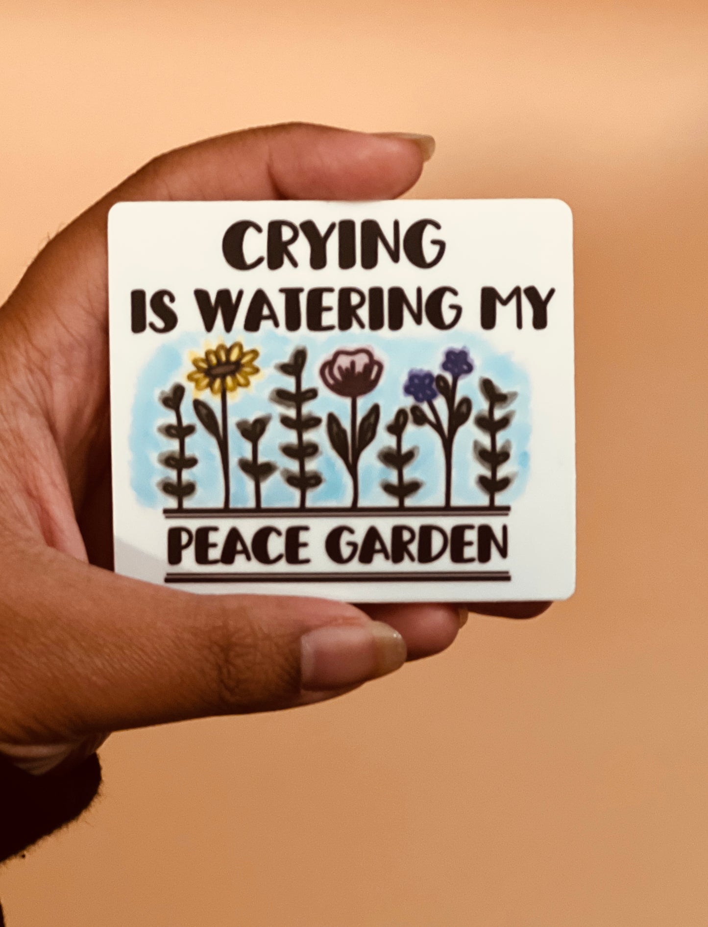 Peace Garden Sticker
