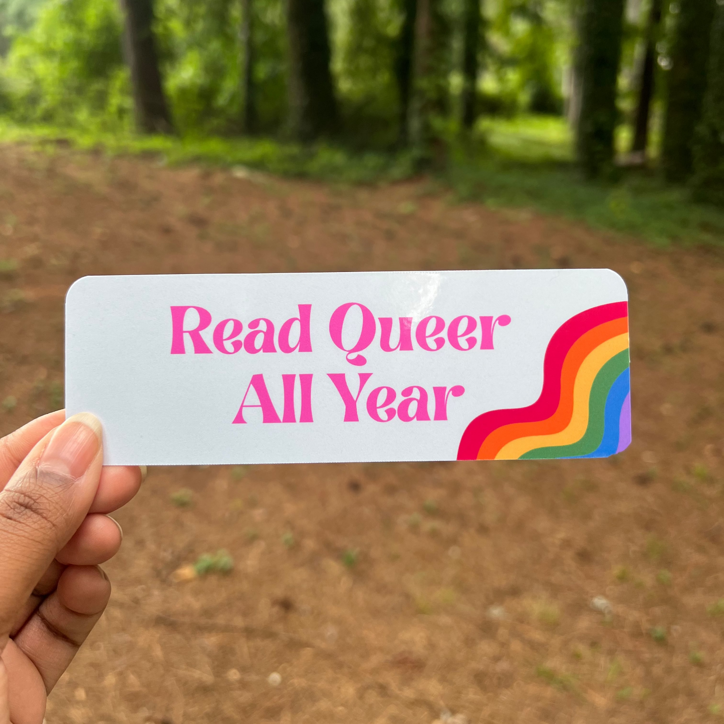 Read Queer All Year Bookmark
