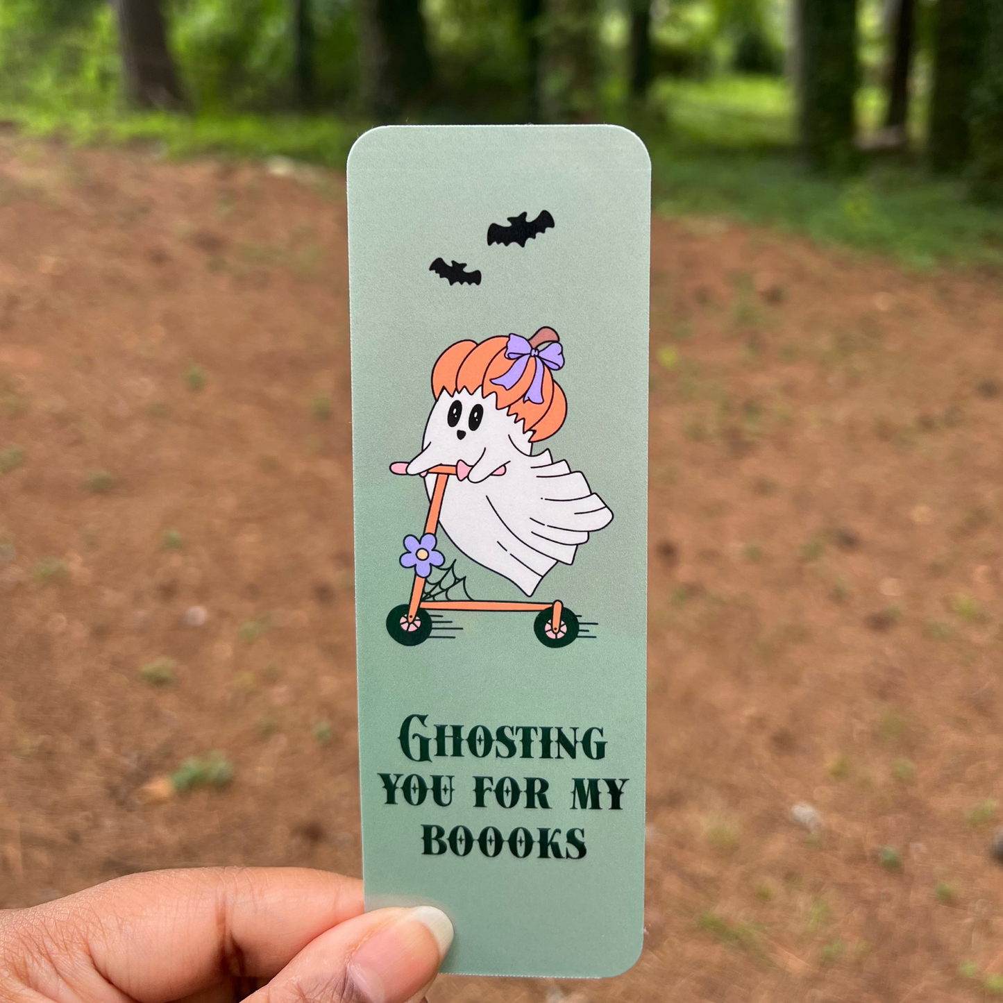 Ghosting For Boooks Bookmark