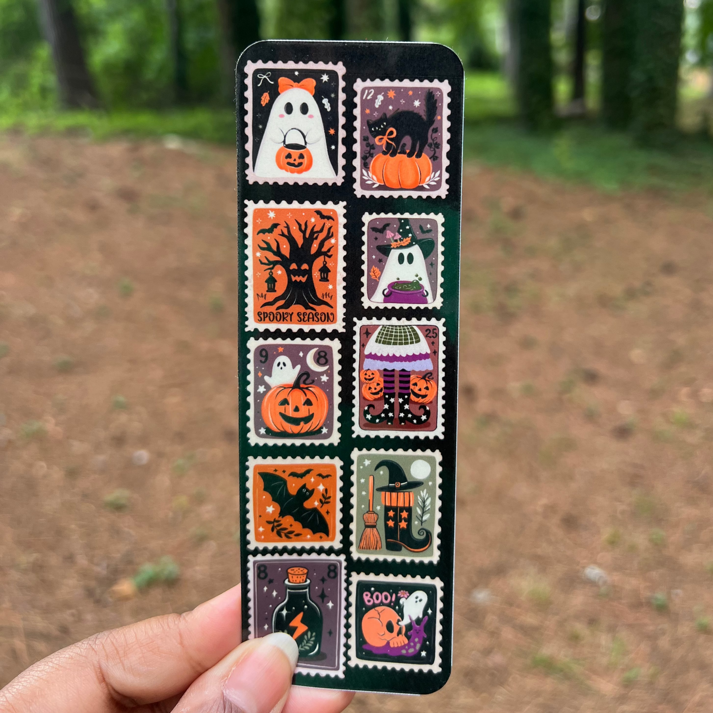 Halloween Stamp Bookmark
