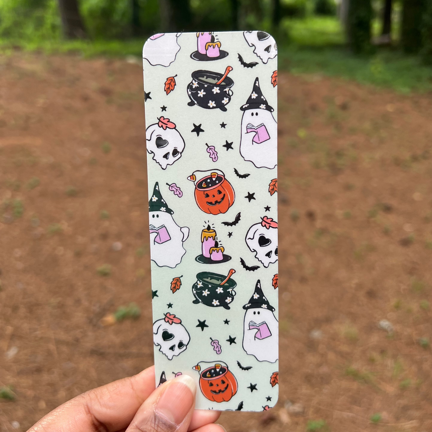 Ghostly Witches Bookmark