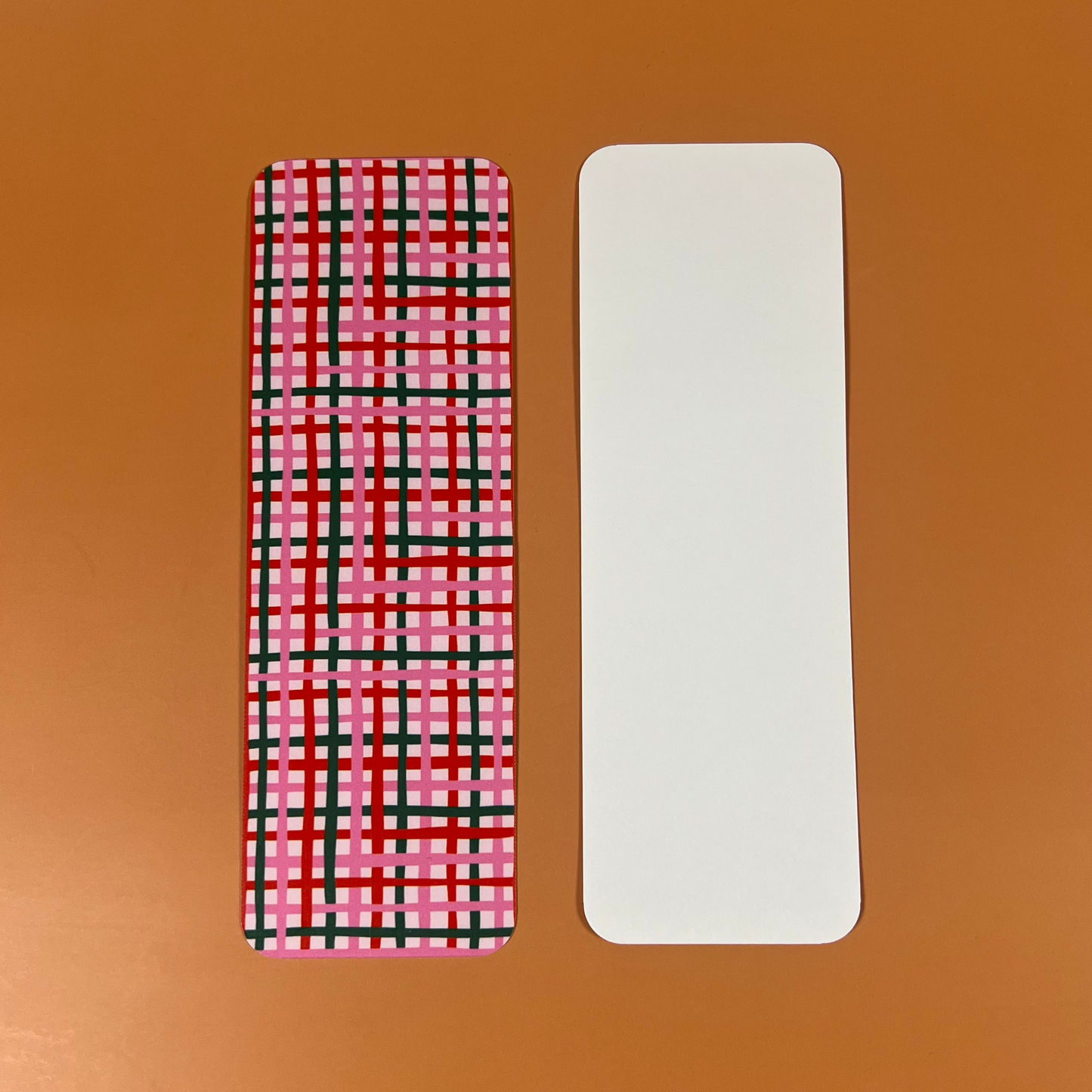 Christmas Plaid Bookmark