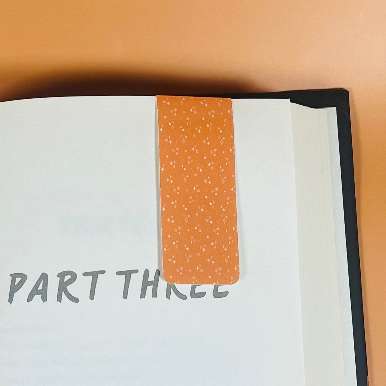 Autumn Stars and Sparkles Magnetic Bookmark