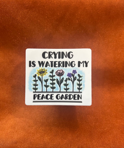 Peace Garden Sticker