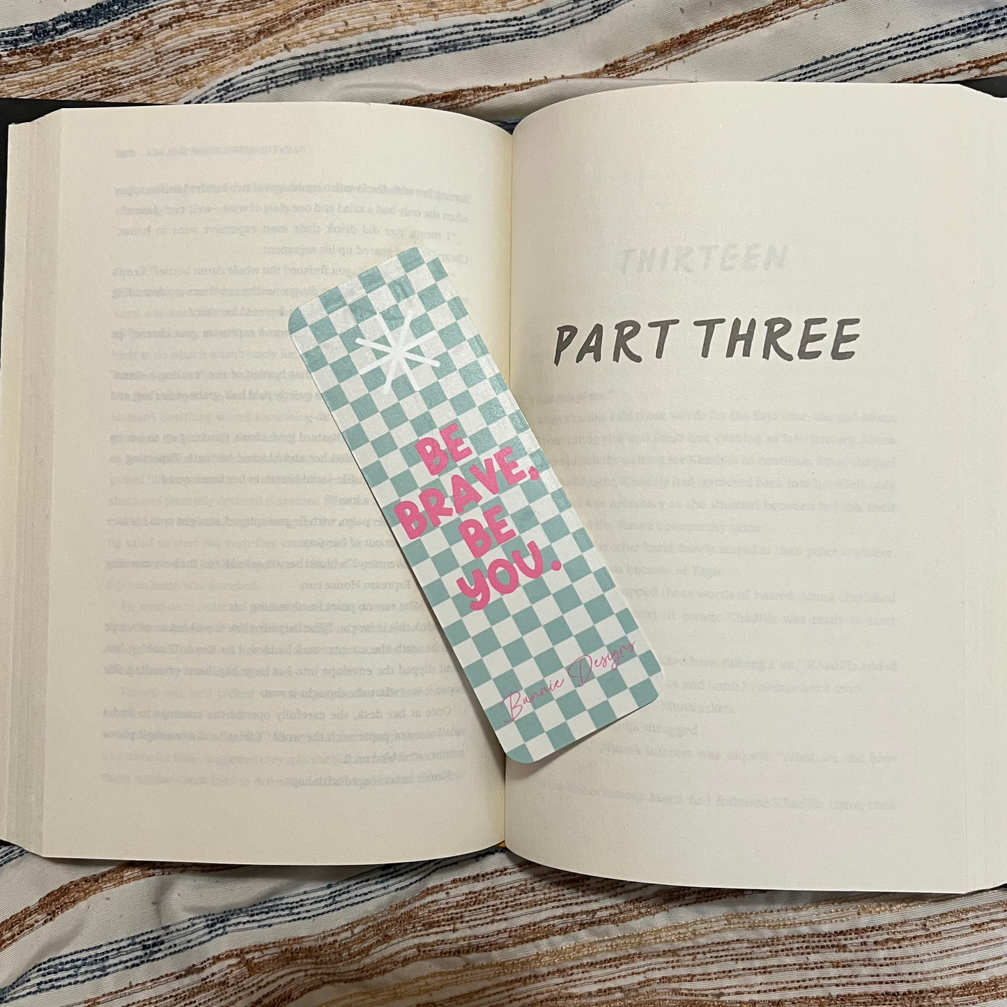 Be Brave Bookmark