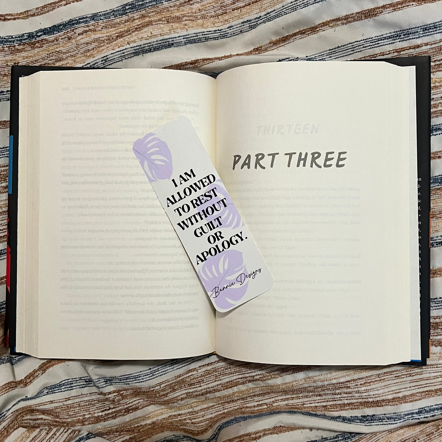 Restful Peace Bookmark