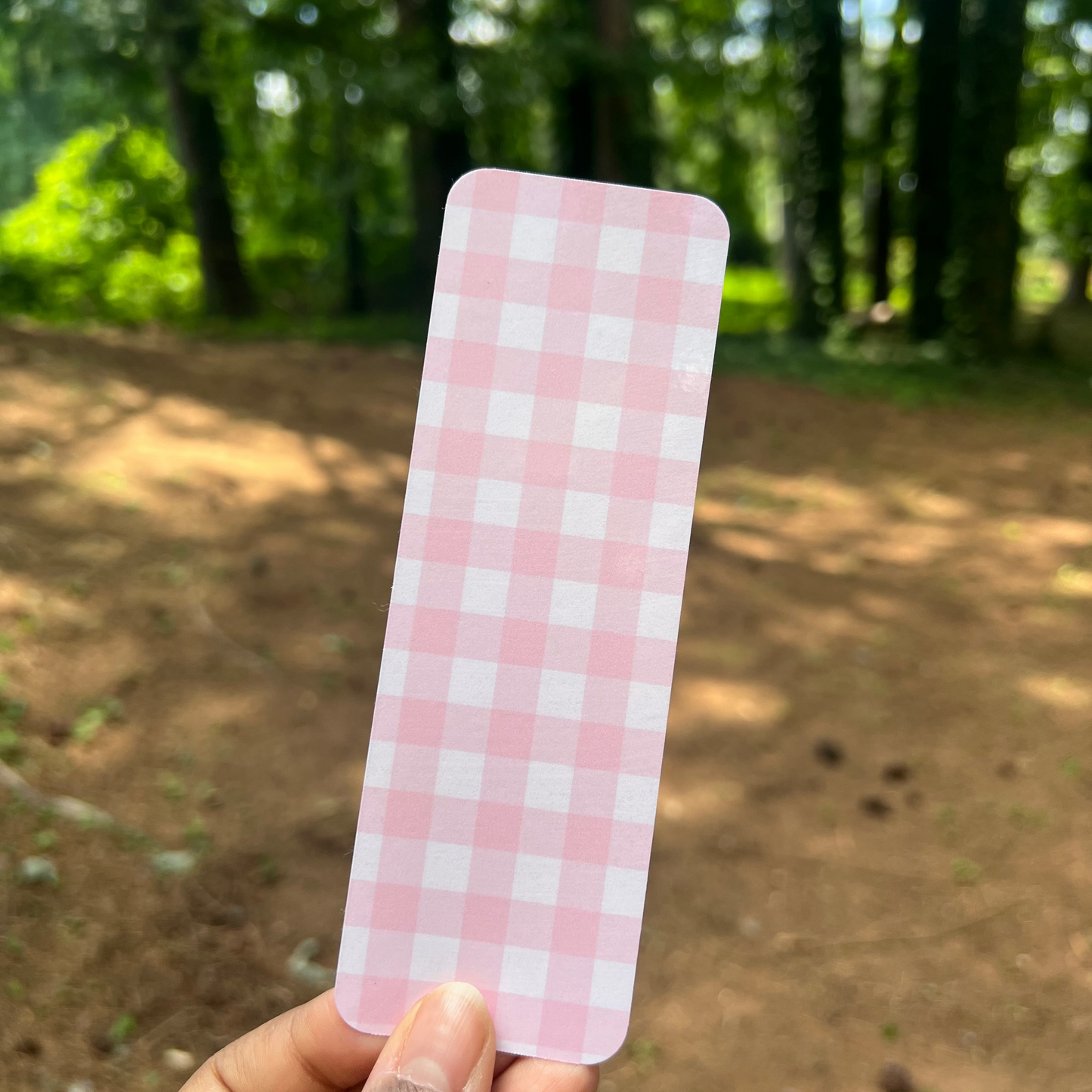 Gingham Bookmark