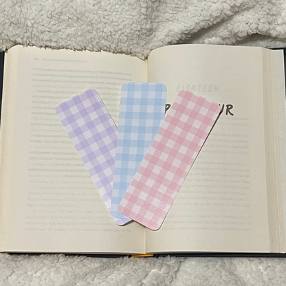 Gingham Bookmark