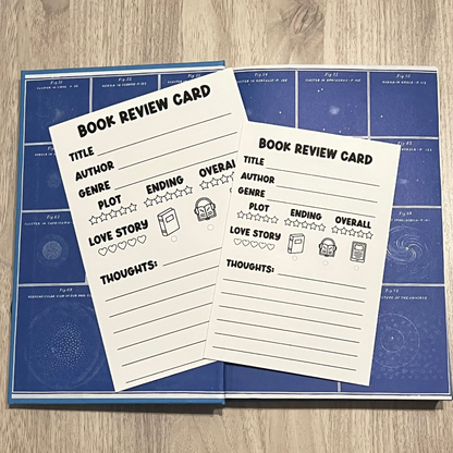 Romance Book Review Card