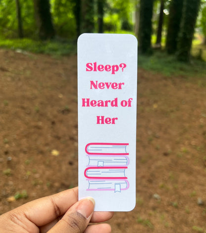 Sleep? Bookmark