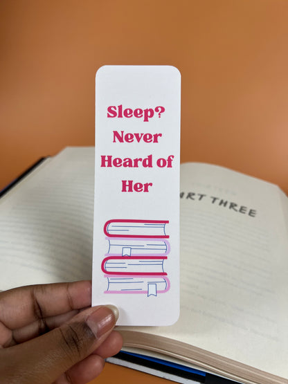 Sleep? Bookmark