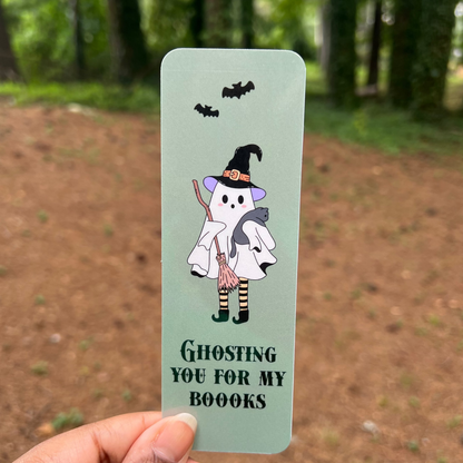 Witches Ghosting For Boooks Bookmark