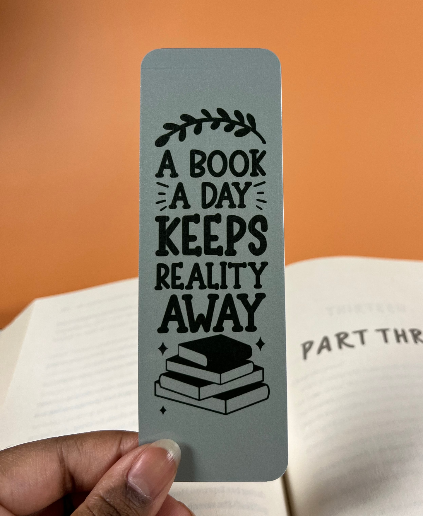 A Book A Day Bookmark