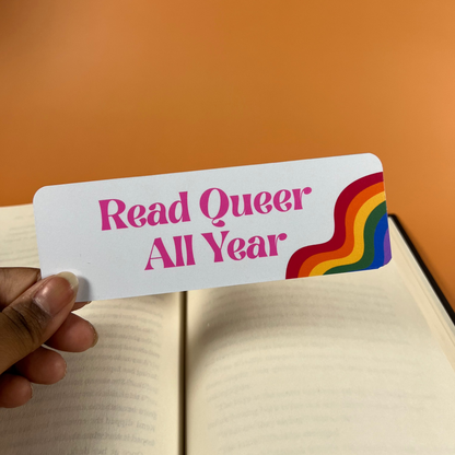 Read Queer All Year Bookmark