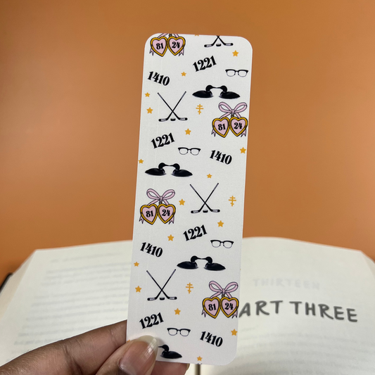 Hockey Romance Bookmark