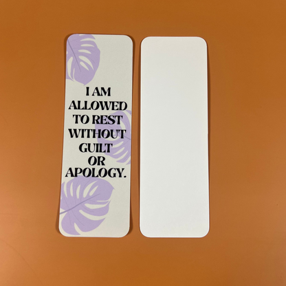 Restful Peace Bookmark