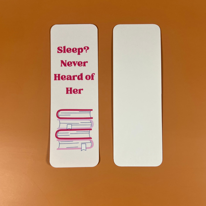 Sleep? Bookmark