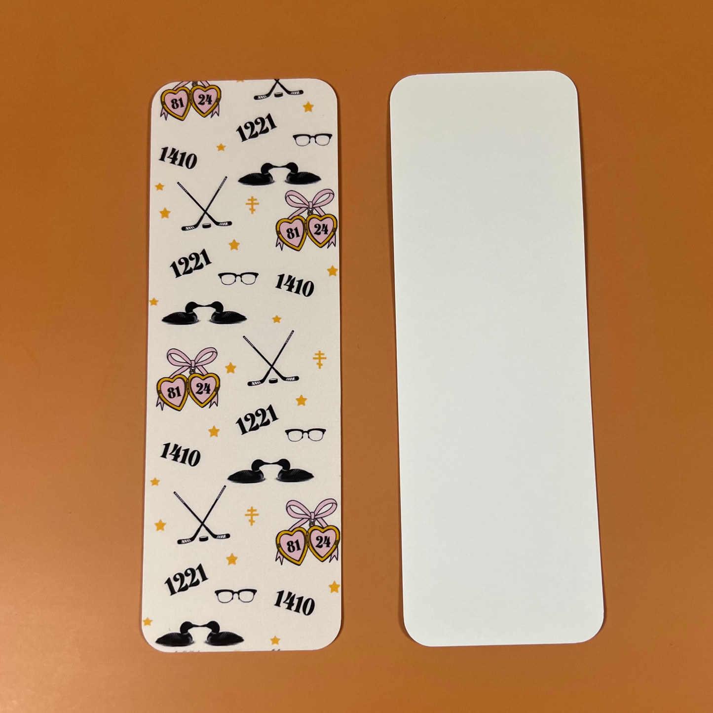 Hockey Romance Bookmark