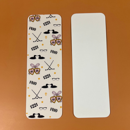 Hockey Romance Bookmark