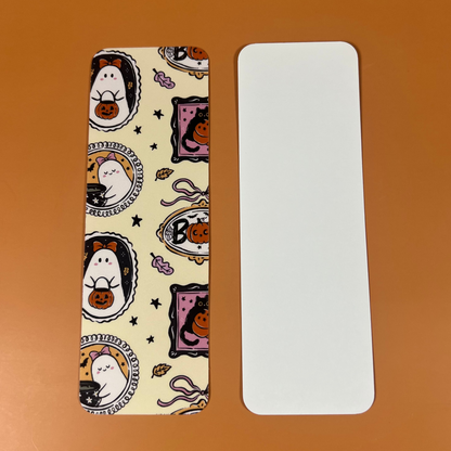 Yellow Ghostly Frame Bookmark