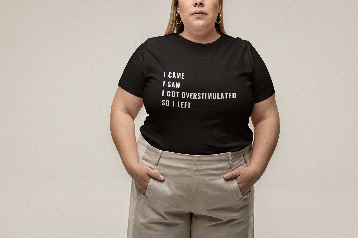 I Came, I saw T-Shirt (Black)