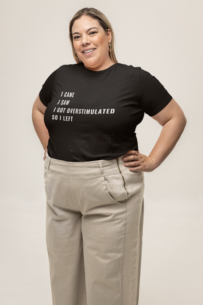 I Came, I saw T-Shirt (Black)