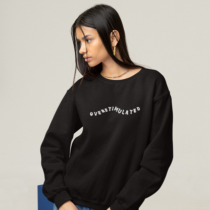 Overstimulated Crewneck (Black)