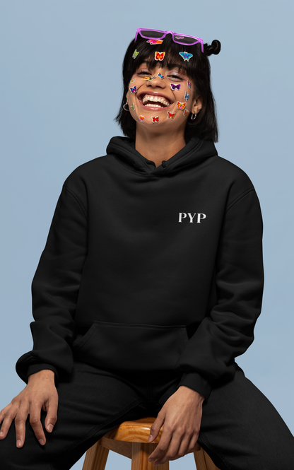 Protect Your Peace Script Hoodie (Black)