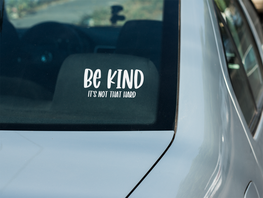 Be Kind Decal