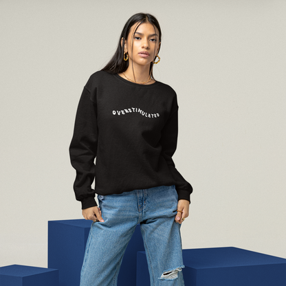 Overstimulated Crewneck (Black)